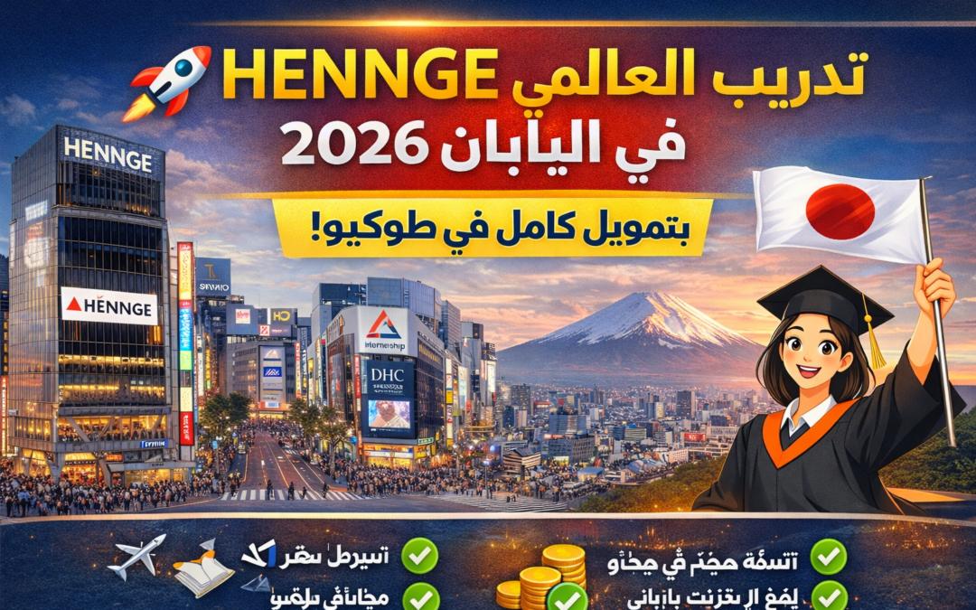 🚀 تدريب HENNGE العالمي في اليابان 2026 | تدريب تقني ممول بالكامل في طوكيو